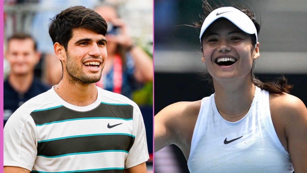 The future of carlos alcaraz and emma raducanu's us open