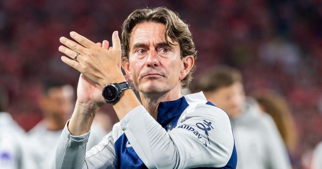 Thomas frank highlights the significance of tottenham's victory over arsenal