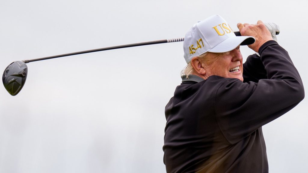 Trump launches golf course in scotland during taxpayer funded visit