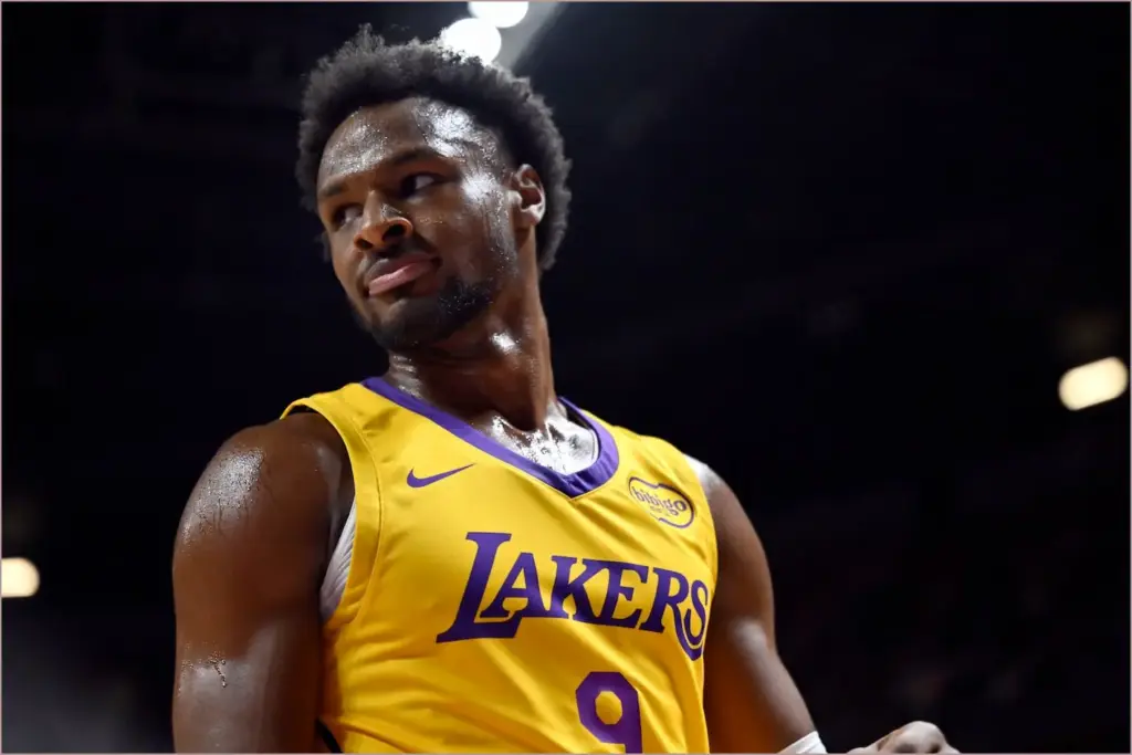 Bronny james: a promising future with the lakers this season