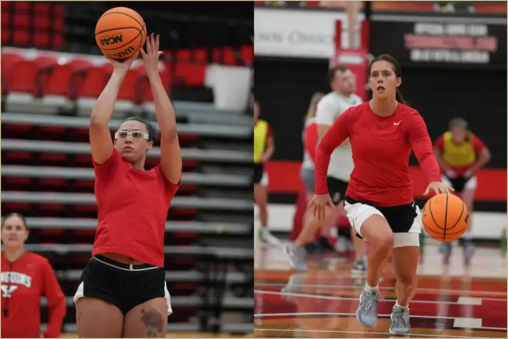 Burch and santoro embrace leadership at youngstown state