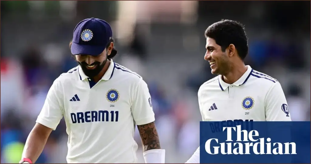 Gill and rahul spark india’s comeback as stokes shines for