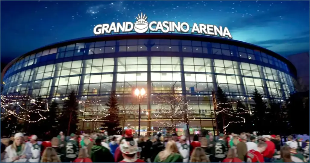 Grand casino secures naming rights for minnesota wild's arena