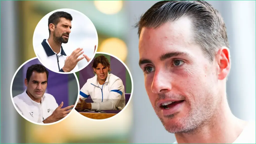 Isner names the toughest rival among tennis legends federer, djokovic,