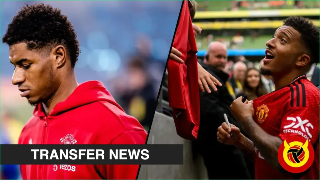 Jadon sancho update and marcus rashford targeted by major club
