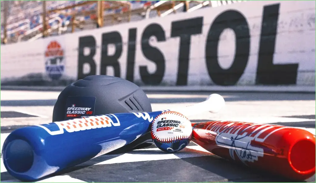 Nascar stars transformed into baseball legends at bristol's speedway classic