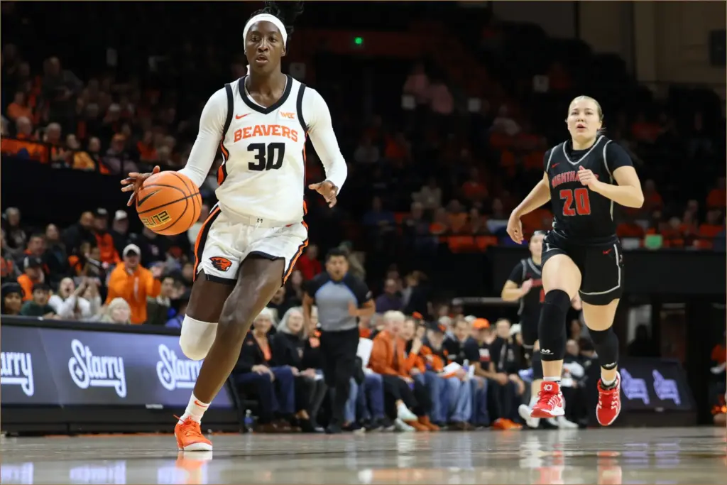 Oregon state guard's journey with team brazil fueled by love
