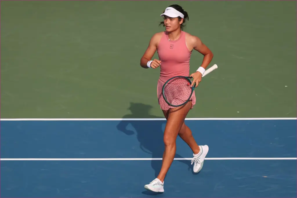 Raducanu and osaka face off in washington's exciting second round