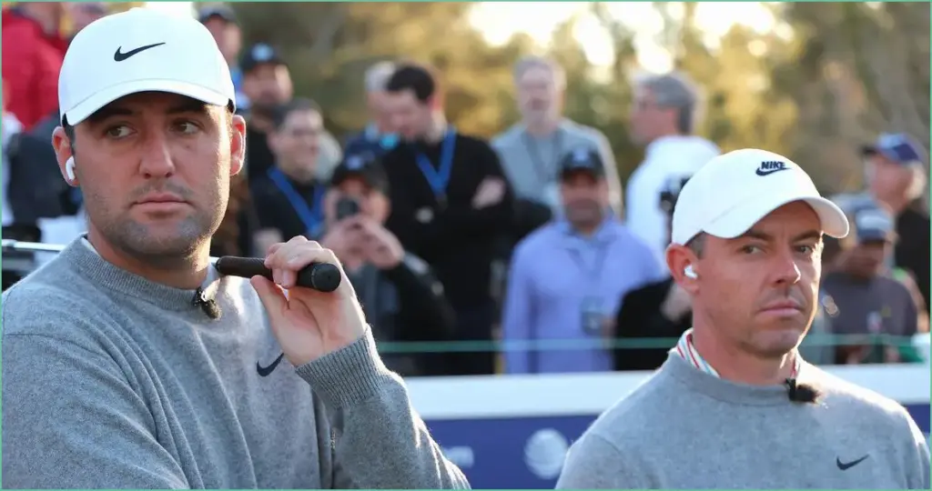 Rory mcilroy and scottie scheffler unite on masters controversy