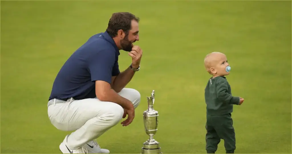 Social media buzzes over nike's family ad featuring scottie scheffler