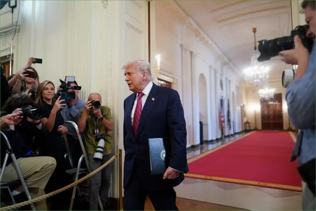 Trump signs law to regulate cryptocurrency under genius act