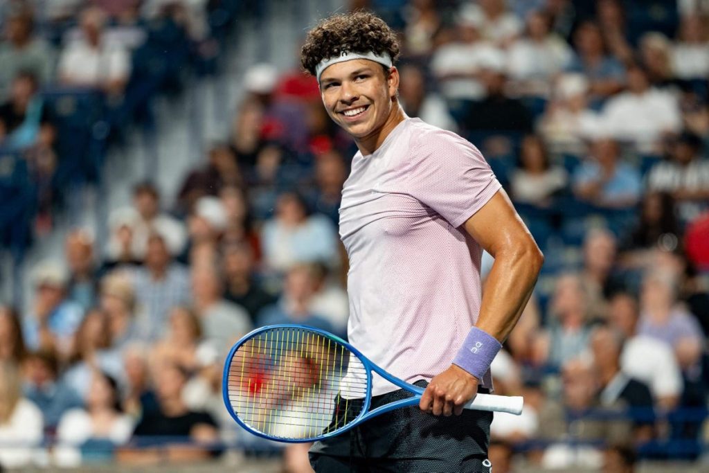 Ben shelton shines as he defeats taylor fritz to achieve