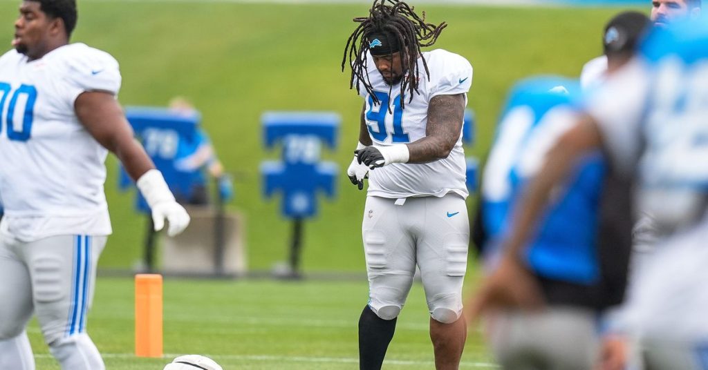 Detroit lions training camp day 10 highlights: top 6 standout