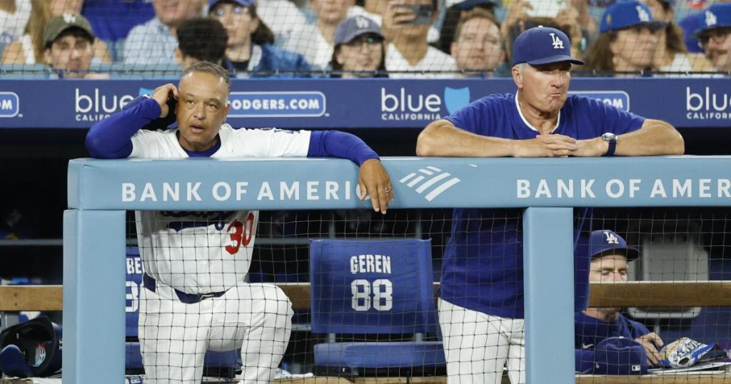 Dodgers struggle offensively in defeat to diamondbacks
