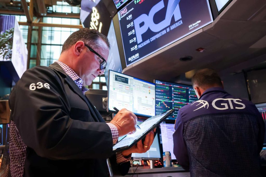 Dow drift as stocks decline post friday surge; nvidia earnings take