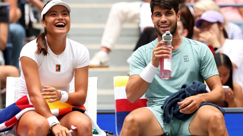 Draper and pegula triumph over raducanu and alcaraz in us