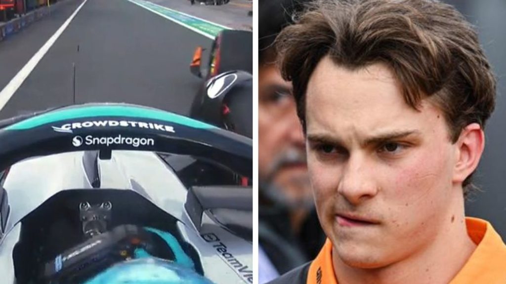 Dutch gp practice highlights: piastri and russell's pit lane clash,