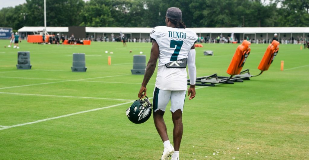 Eagles browns training camp insights: cornerback battle intensifies