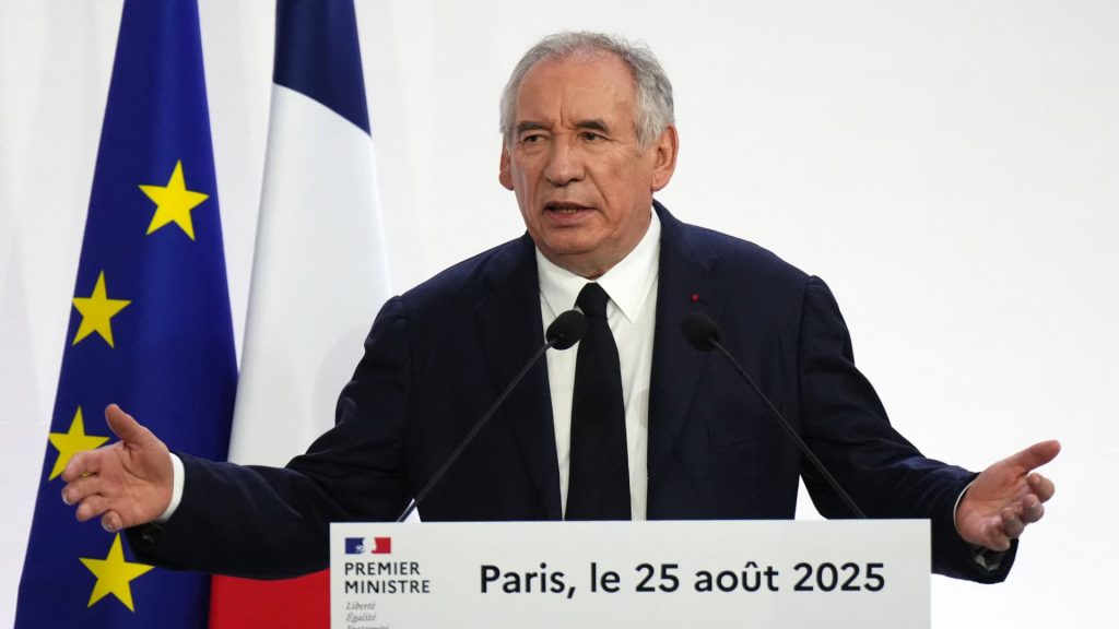 French pm risks confidence vote amid budget challenges