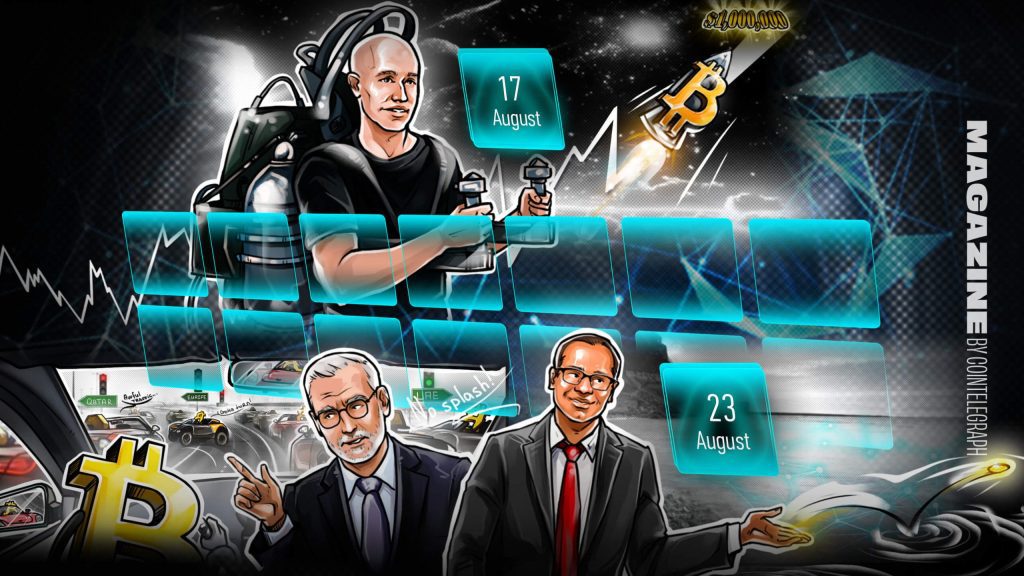 Highlights from hodler's digest: key crypto insights for august 17 23