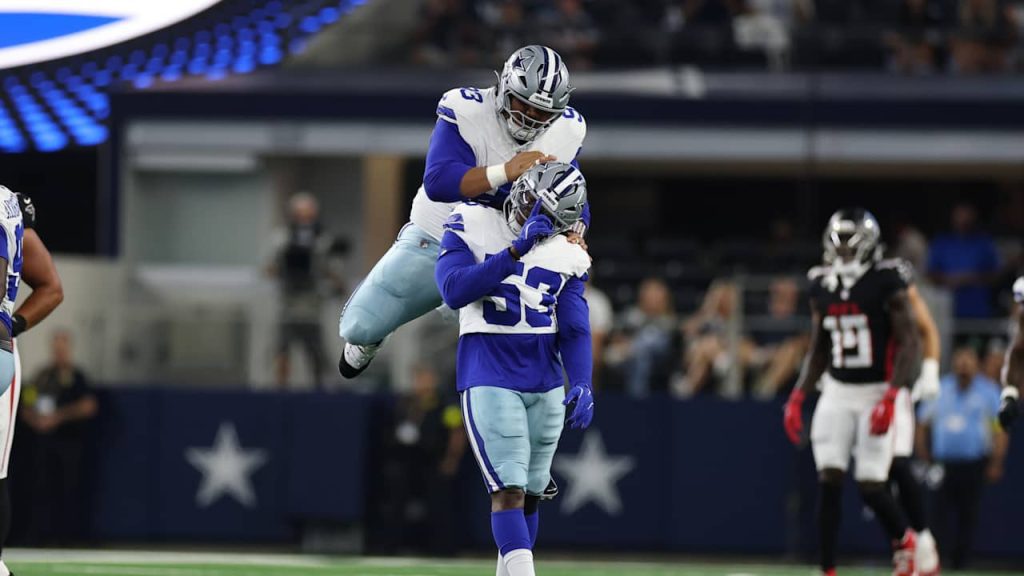 Highlights of standout performers against the falcons