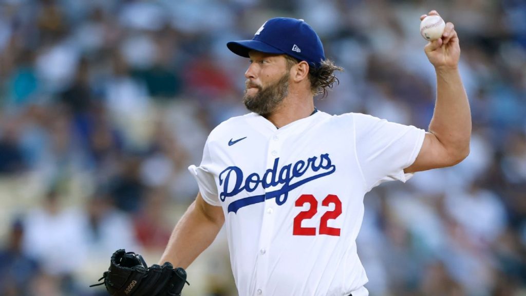 Kershaw leads dodgers to victory over rival padres