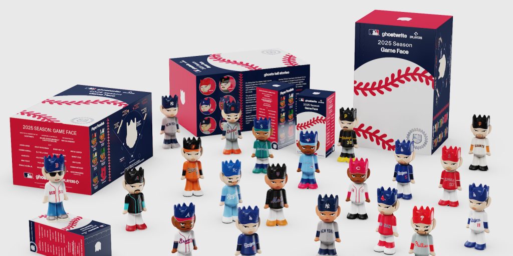 Mlb teams up with ghostwrite for unique collectibles