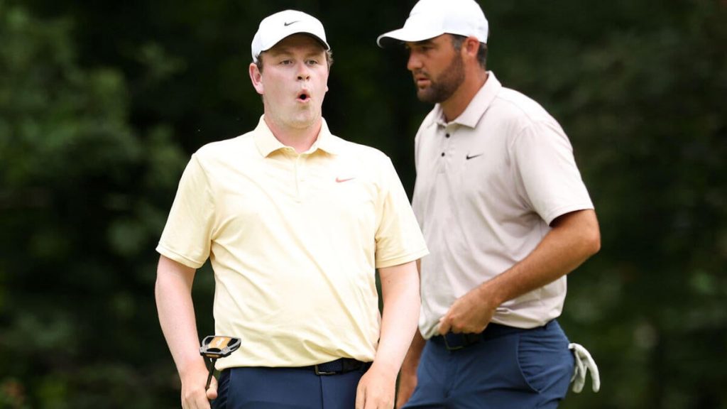 Macintyre holds lead over scheffler in thrilling 54 hole showdown