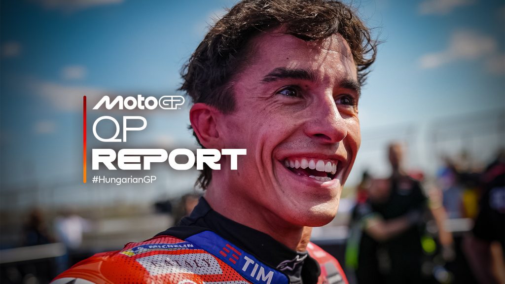 Marquez secures pole position at balaton, dashing bezzecchi's hopes