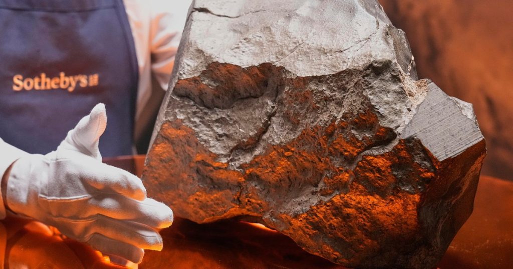 Niger seeks clarity after record breaking mars meteorite auction exceeds $5