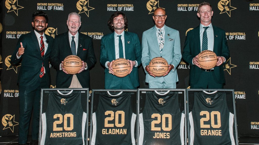 Ontario basketball association hall of fame celebration shines with star
