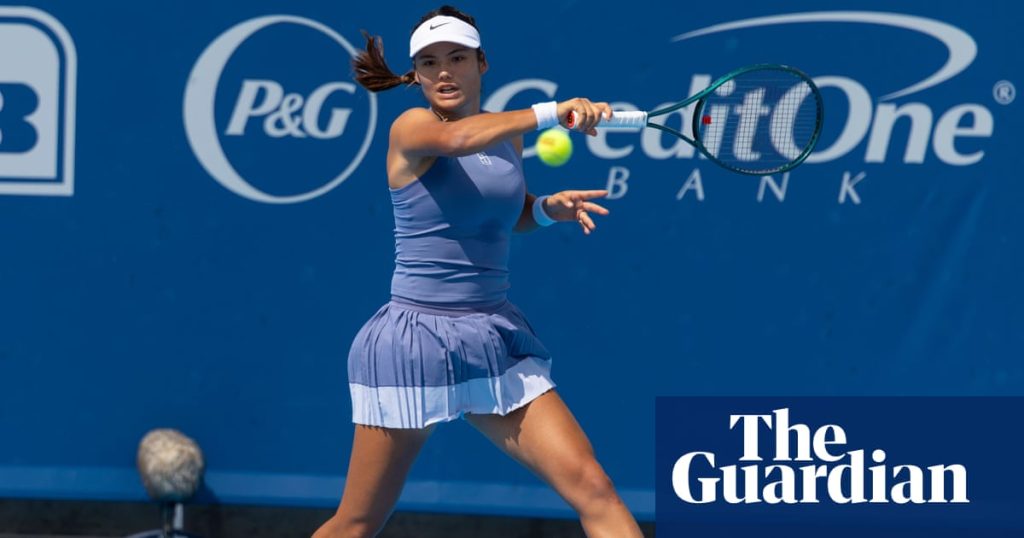 Raducanu prepares for key clash with sabalenka at cincinnati open