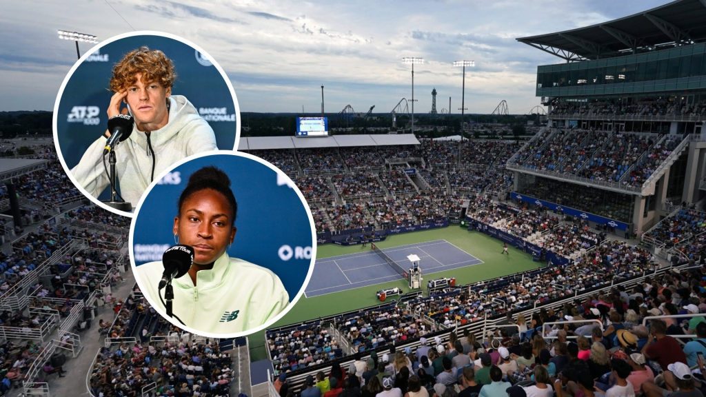 Sinner and gauff amazed by incredible transformations at cincinnati open