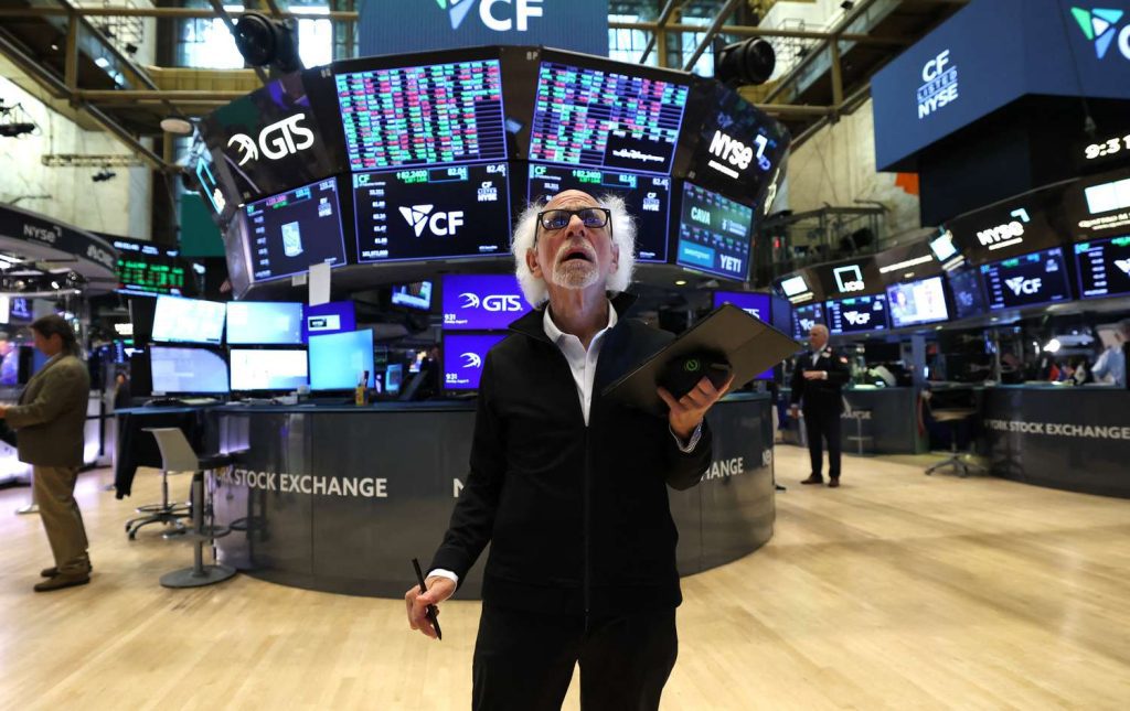 Stocks decline as investors await cpi inflation data; nasdaq pulls