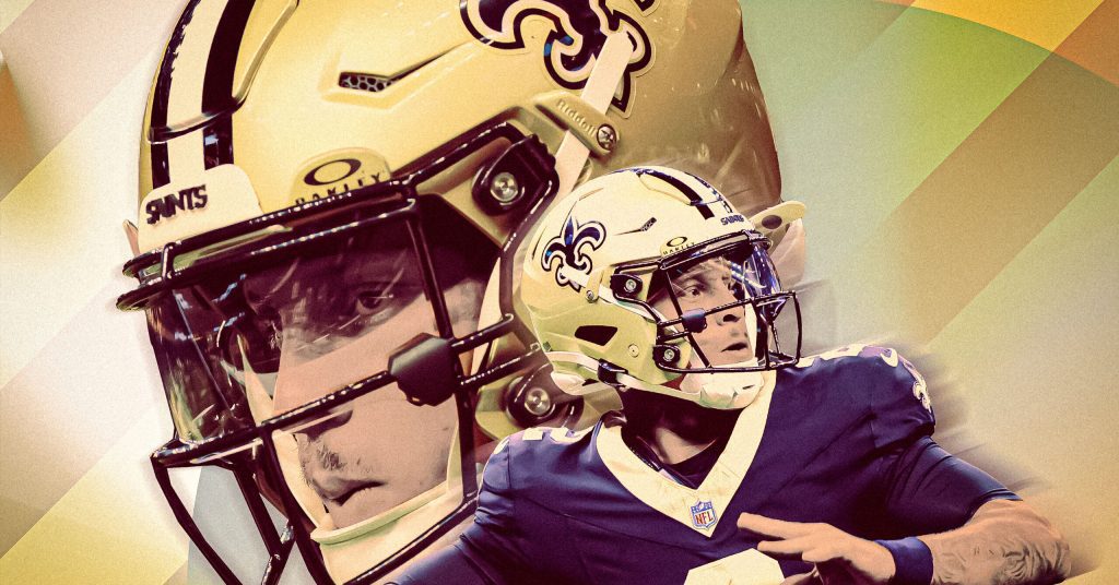 The final whistle in the saints' quarterback quest