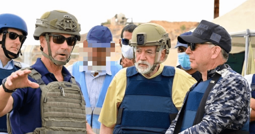 U.s. envoys visit gaza aid site amid escalating humanitarian crisis