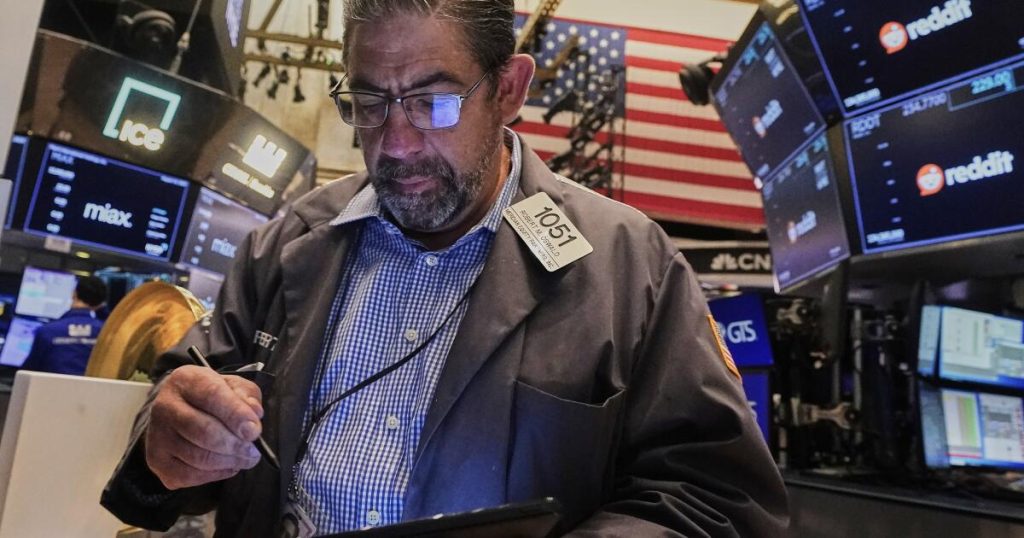 Us stocks decline following lackluster inflation data, yet big tech