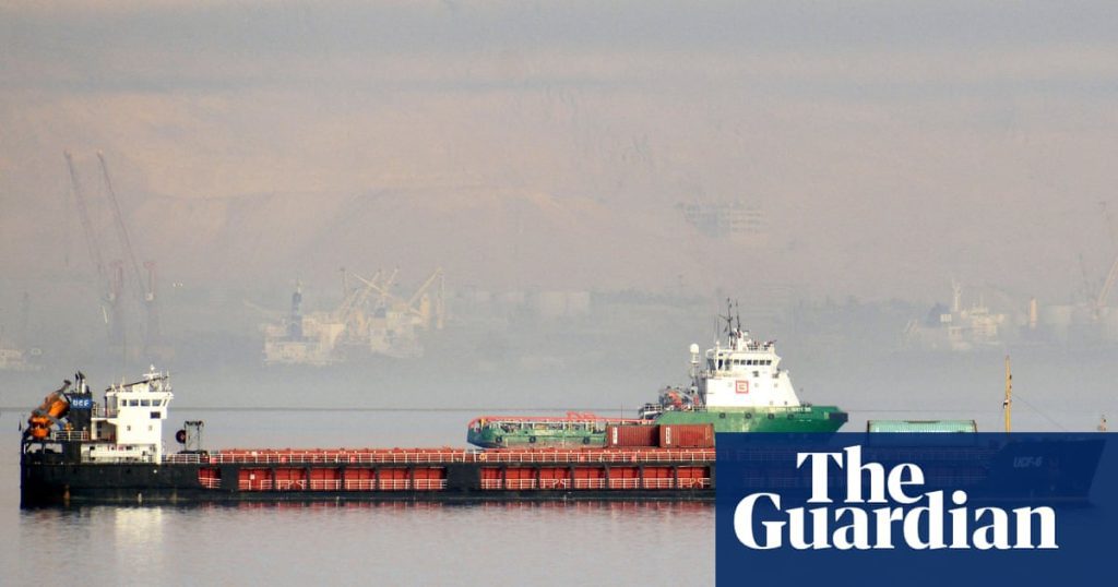 Ukraine strikes russian ship loaded with drone components at caspian
