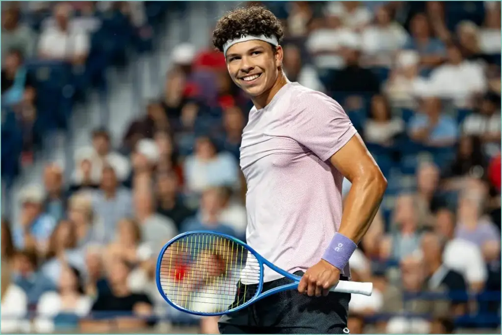 Ben shelton shines as he defeats taylor fritz to achieve