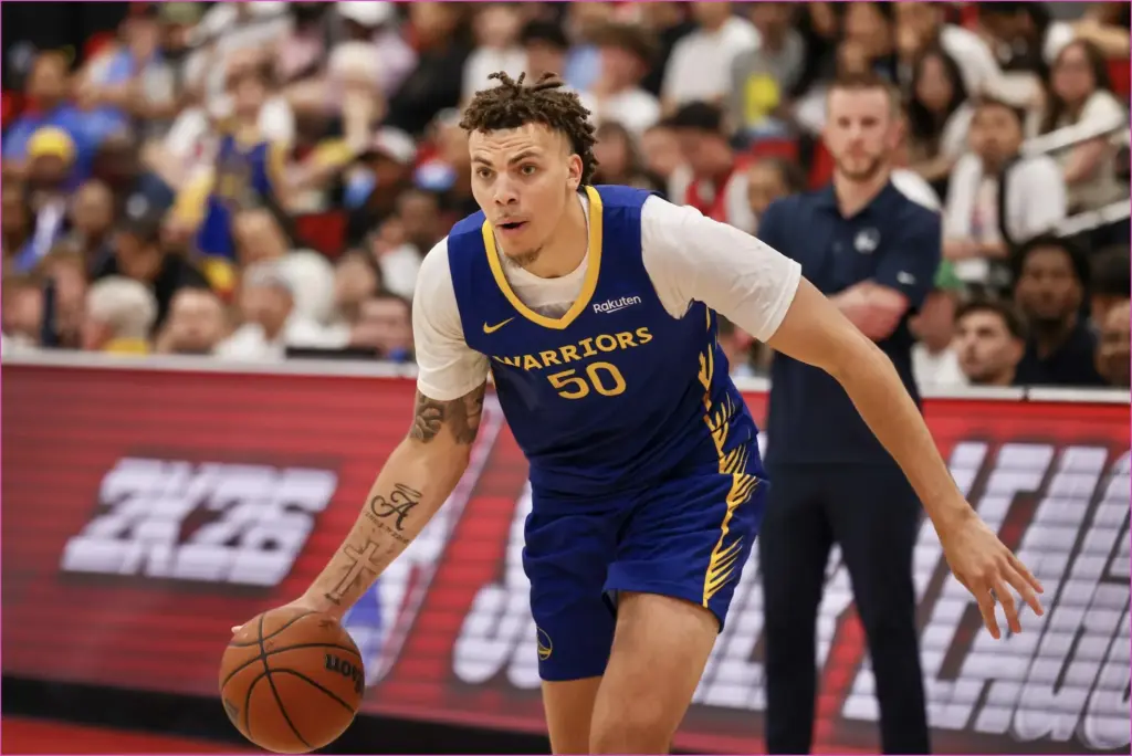 Coleman hawkins embraces nba style with golden state warriors