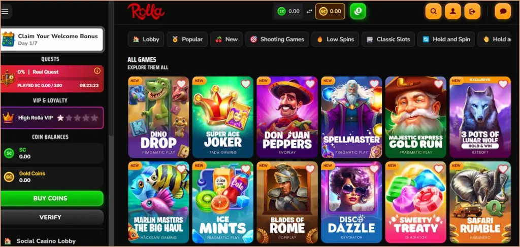 Comparing new sweeps casino promotions: spree vs. rolla