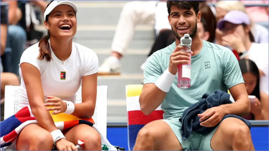 Draper and pegula triumph over raducanu and alcaraz in us