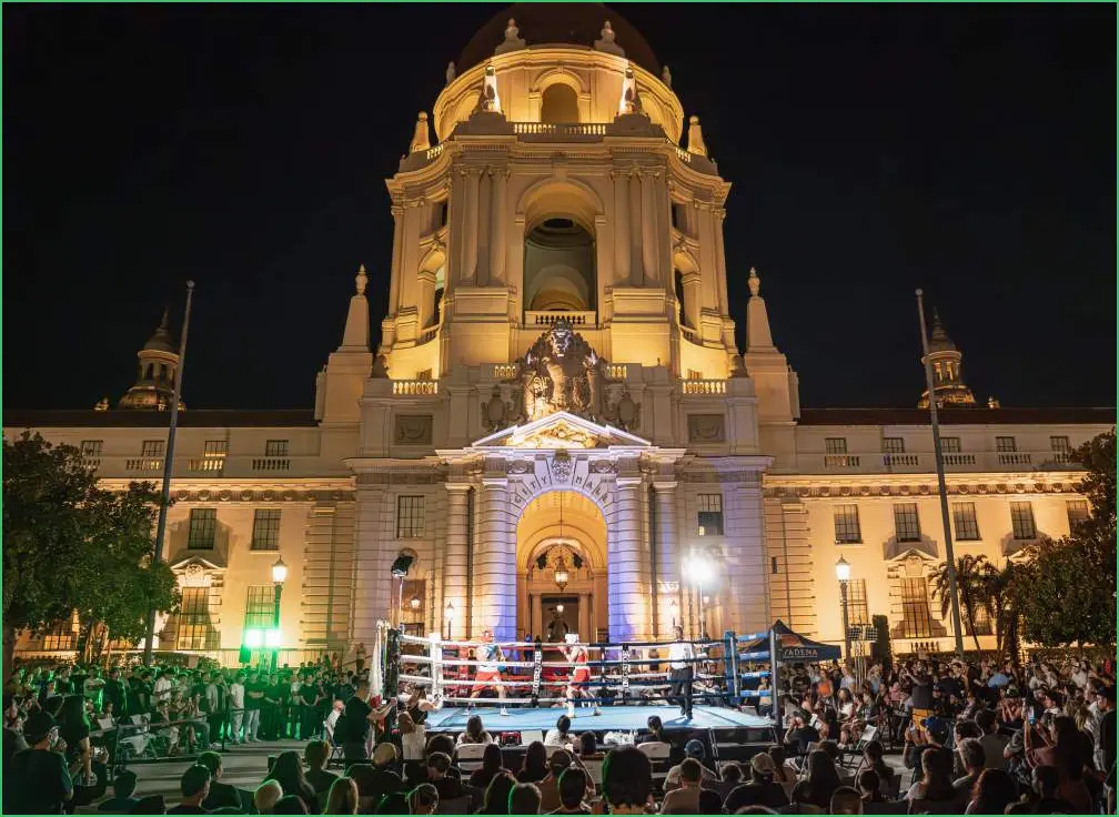 Electric Nights of Boxing Under the Stars in Pasadena Electric nights of boxing under the stars in pasadena