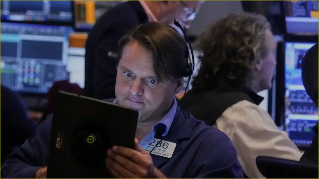 Stocks surge as wall street approaches record highs