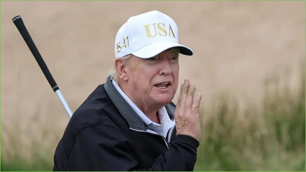 Trump faces cheating allegations on the golf course again