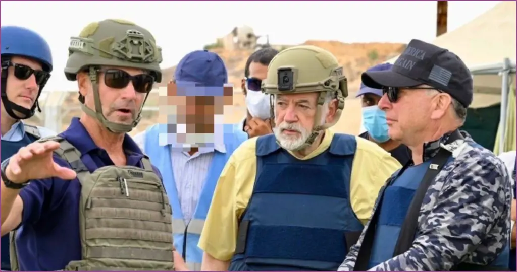 U.s. envoys visit gaza aid site amid escalating humanitarian crisis