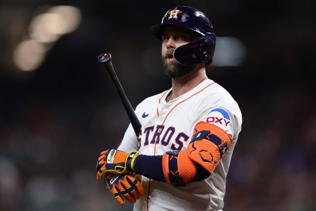Astros bench christian walker in crucial game, raising future uncertainties