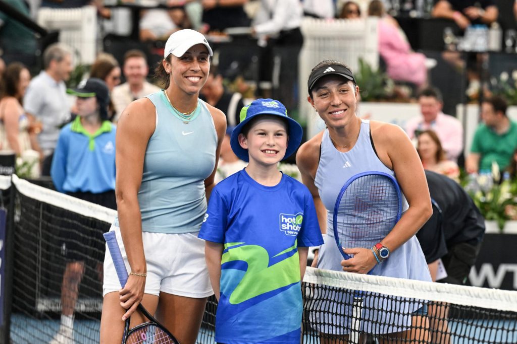 Behind the scenes: jessica pegula and madison keys' pre final chat