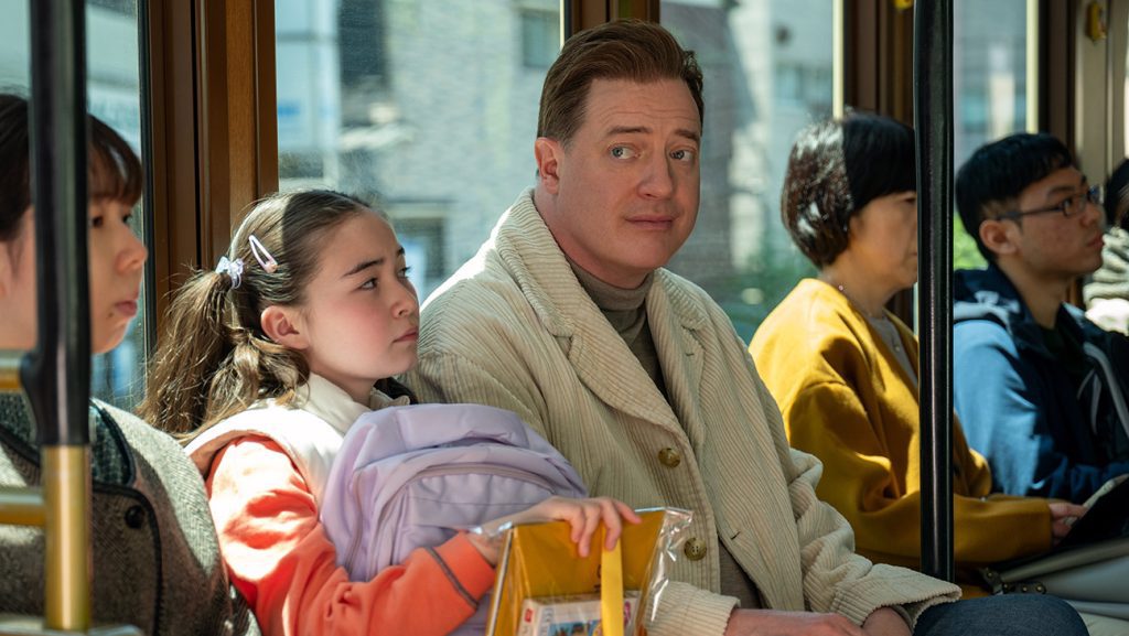 Brendan fraser shines post oscar success