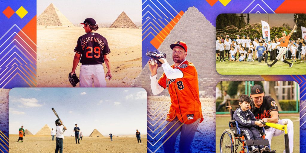 Bringing major league baseball to egypt